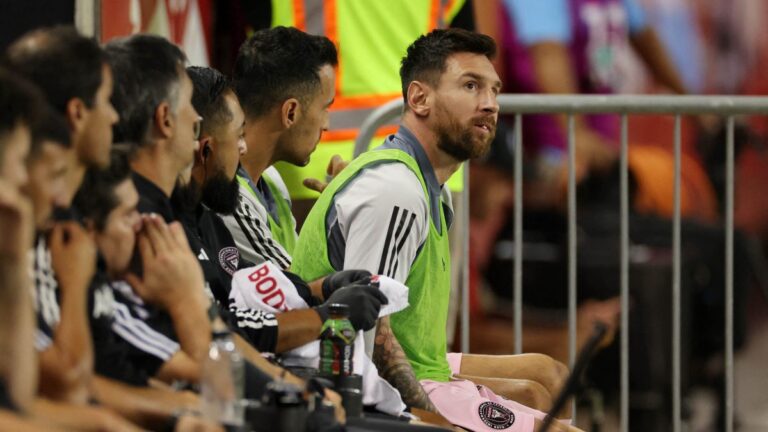 Leo Messi, suplente en Inter Miami: cómo lo convenció Tata Martino