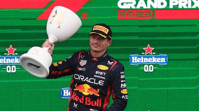 Max Verstappen: “No nos lo pusieron fácil con el clima, estoy orgulloso”