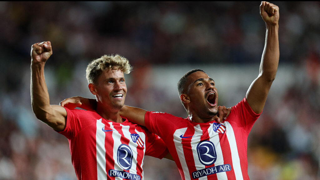 Histórica victoria y goleada del Atlético de Madrid