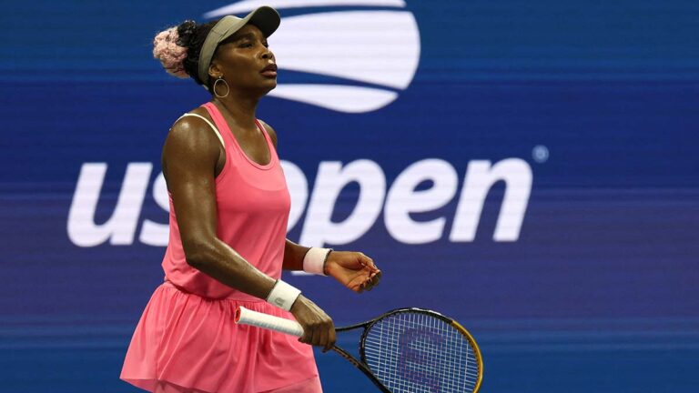 Venus Williams sufre la peor derrota en su carrera en el US Open al quedar fuera en la primera ronda