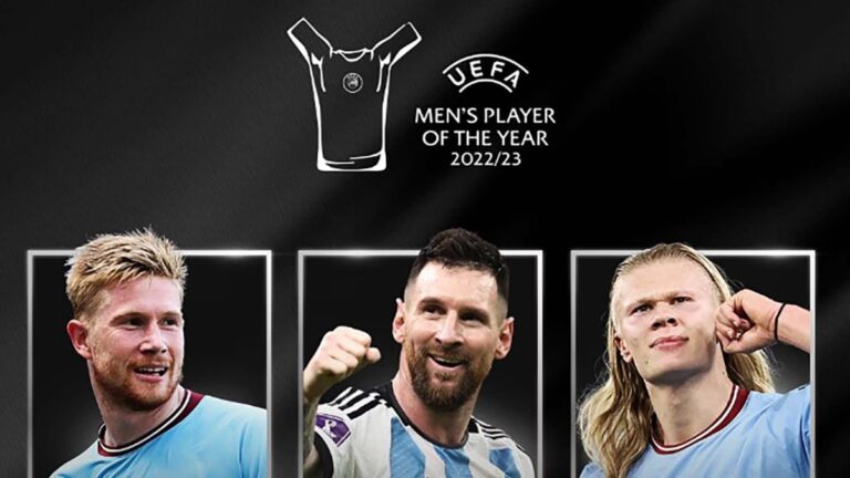 El mejor jugador del año de la UEFA no es Messi…