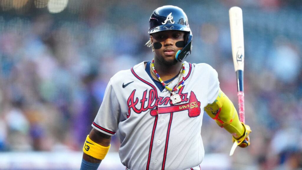 Ronald Acuña hace historia en la Gran Carpa | Ron Chenoy-USA TODAY Sports