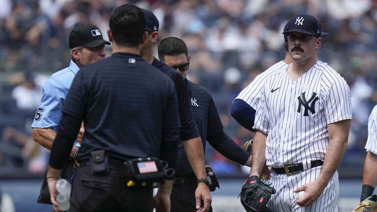 Carlos Rodón, en la lista de lesionados de 15 días con los Yankees; Jonathan Loáisiga regresa