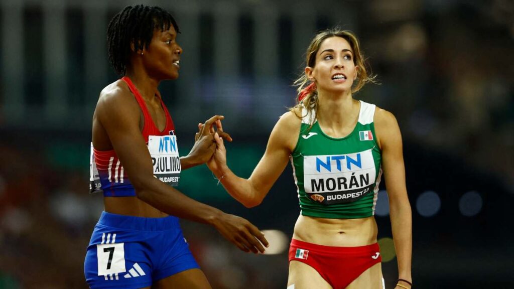 Paola Morán durante el Campeonato de Atletismo | Reuters
