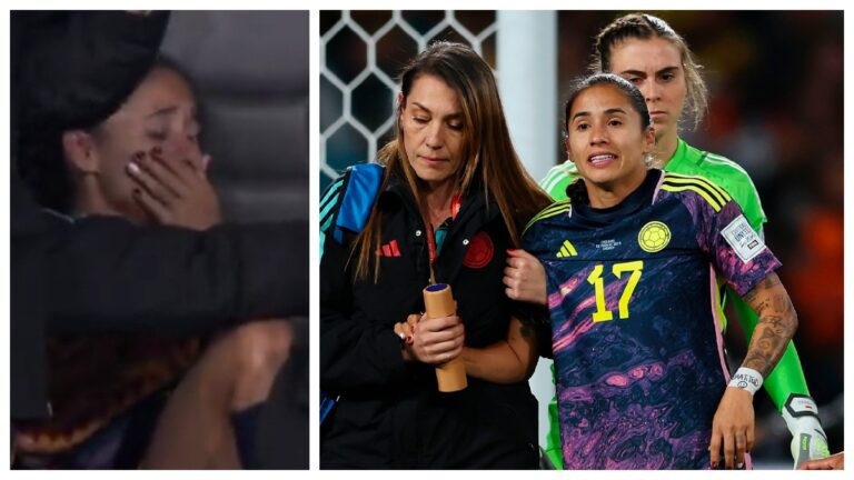 La dura lesión de Carolina Arias que ‘hizo llorar’ a Colombia en el partido contra Inglaterra