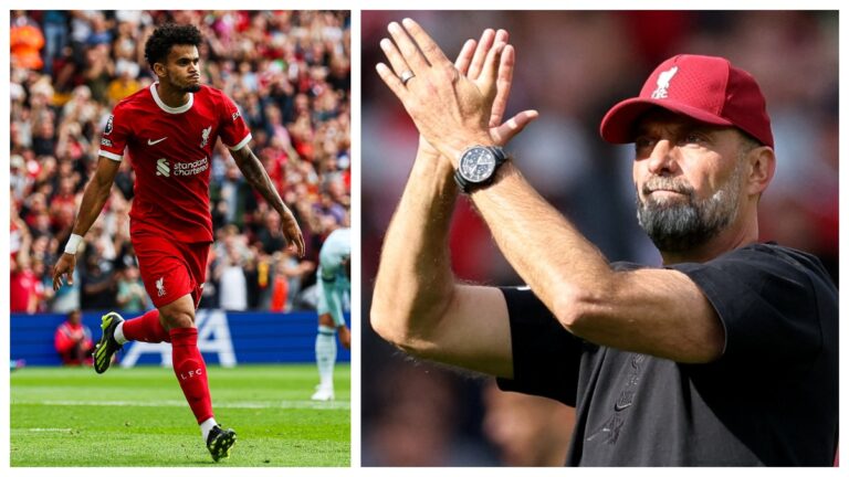 Jurgen Klopp se rinde ante el golazo de Luis Díaz: “Cuando está en forma, nadie duda de su calidad”