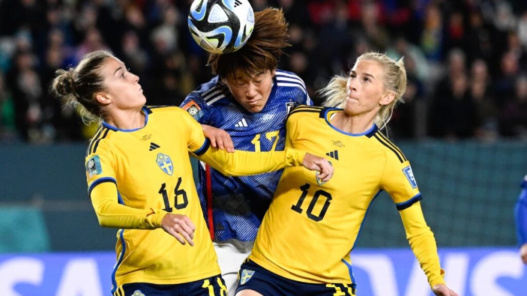 Suecia elimina a Japón.