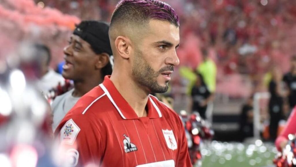 Iago Falque con América de Cali.