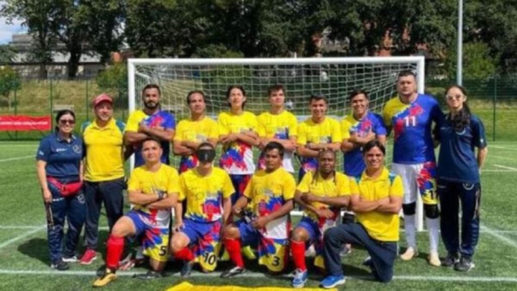 Selección Colombia de fútbol para ciegos.