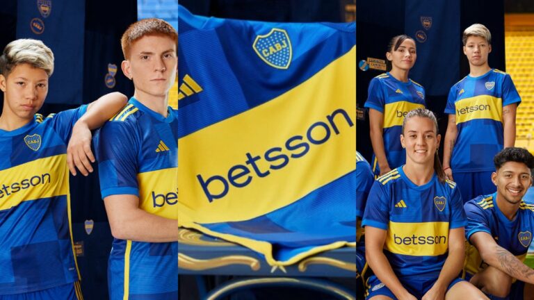 Boca presenta su nueva camiseta para la temporada 2023/24