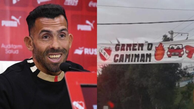 La barra de Independiente bancó a Tevez, pero amenazó a los jugadores: “Ganen o caminan”