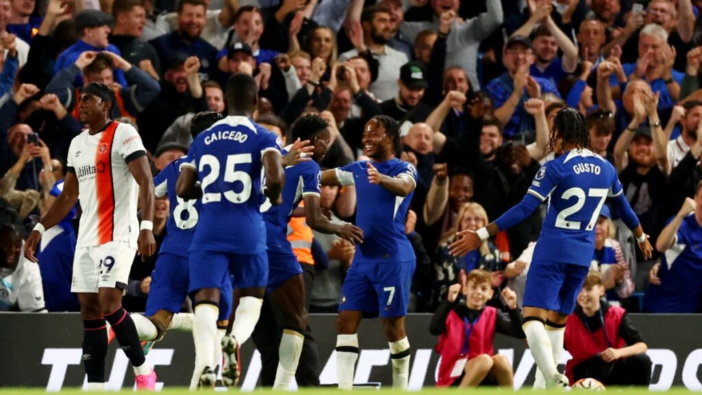 Chelsea golea al Luton Town y obtiene su primera victoria de la temporada en la Premier League