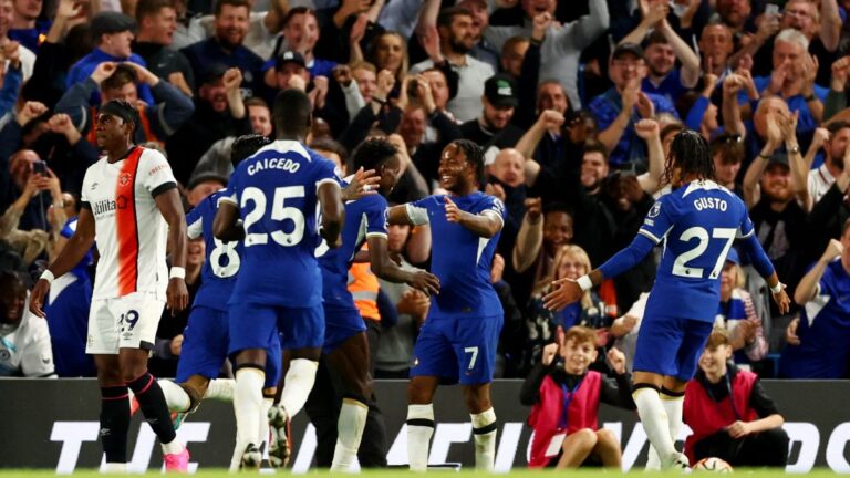 Chelsea golea al Luton Town y obtiene su primera victoria de la temporada en la Premier League