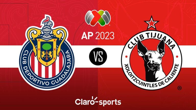 Chivas vs Tijuana, en vivo el partido de la jornada 5 del Apertura 2023 del fútbol mexicano