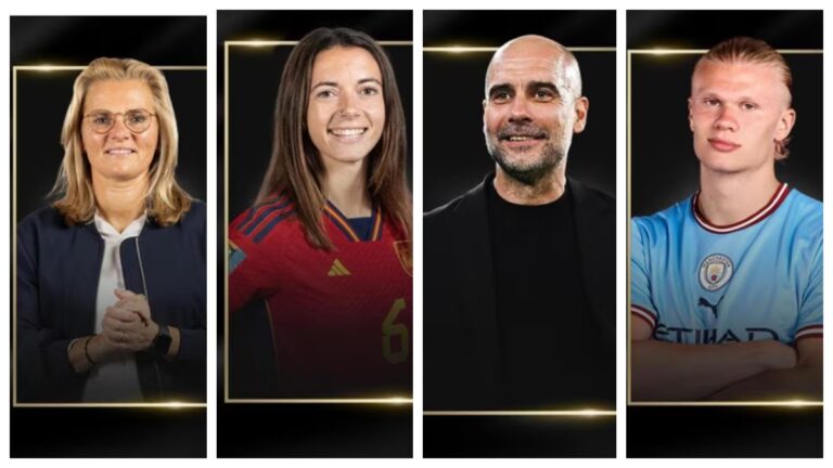 Premios UEFA 22/23: Guardiola y Wiegman los mejores entrenadores, Aitana Bonmantí y Haaland los jugadores del año