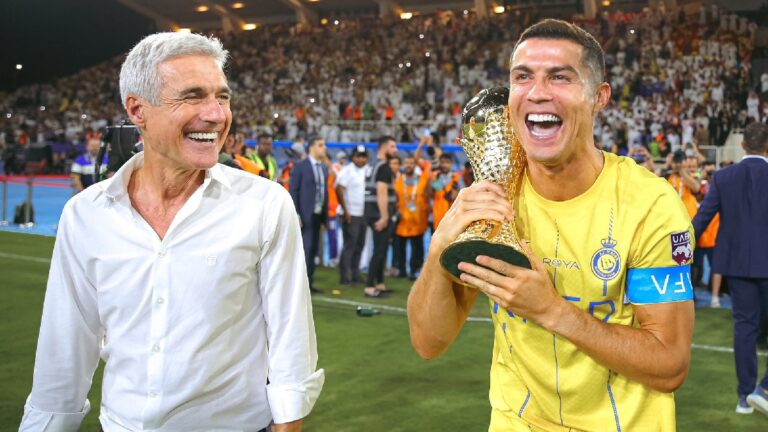 Enhorabuena: Cristiano Ronaldo levanta su primer título en Arabia Saudita