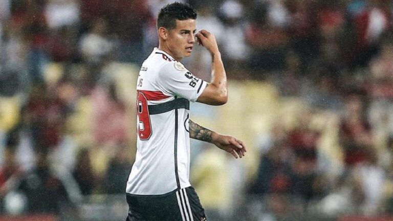 Prensa brasileña, sobre el debut de James Rodríguez: “Todavía le falta ritmo”