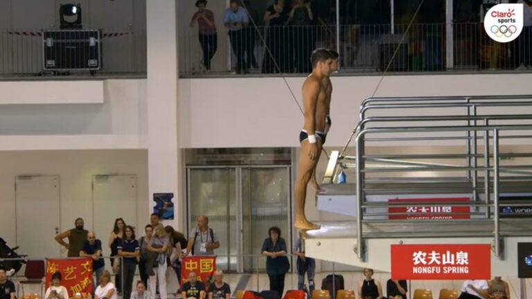 Diego Balleza y Randal Willars se cuelgan el bronce en plataforma 10m sincronizados de la Super Final de la Copa del Mundo