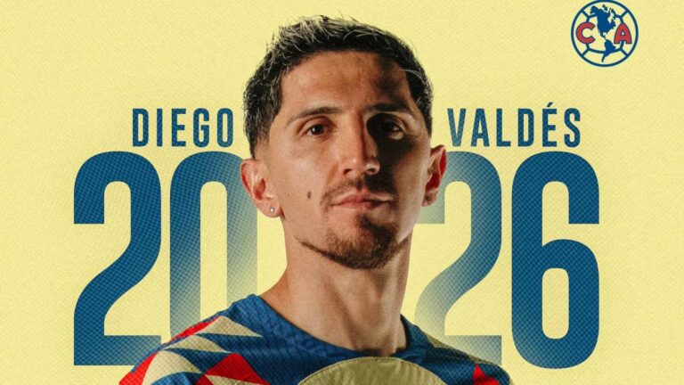 Diego Valdés renueva con América hasta el 2026