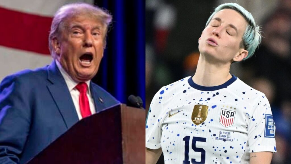 Donald Trump Megan Rapinoe