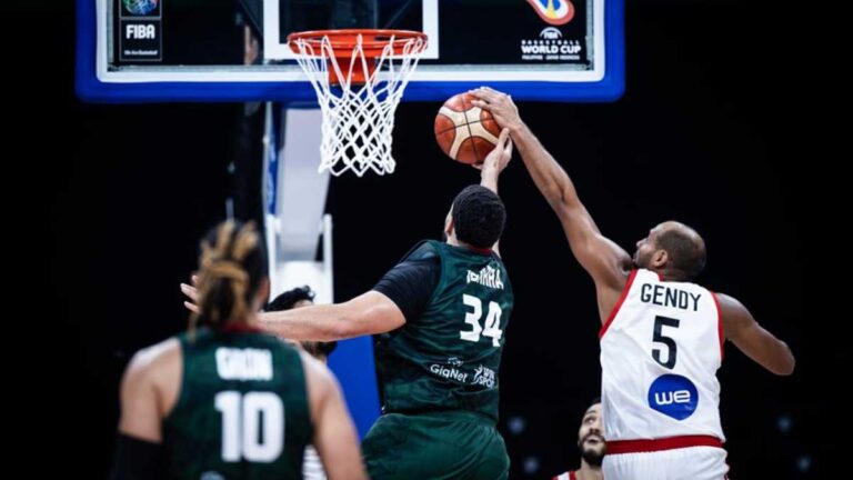 Egipto propina otra paliza a México en el Mundial FIBA