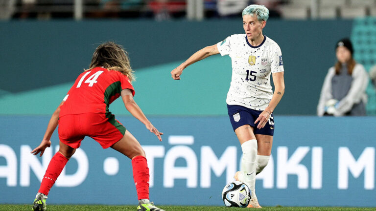 Estados Unidos evita la sorpresa y avanza a octavos de final, tras un dramático empate con Portugal en el Mundial femenil 2023