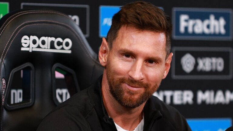 Lionel Messi: “Vine acá a jugar, a disfrutar del fútbol”