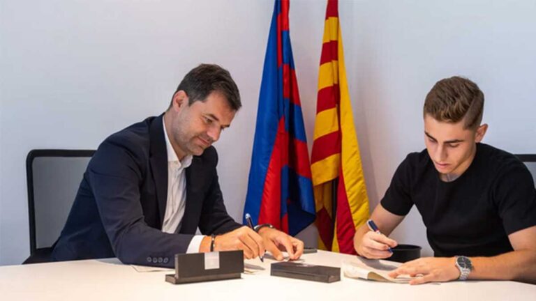 Barcelona “blinda” a su joven joya Fermín López hasta 2027, con una cláusula de rescisión de 400 millones de euros