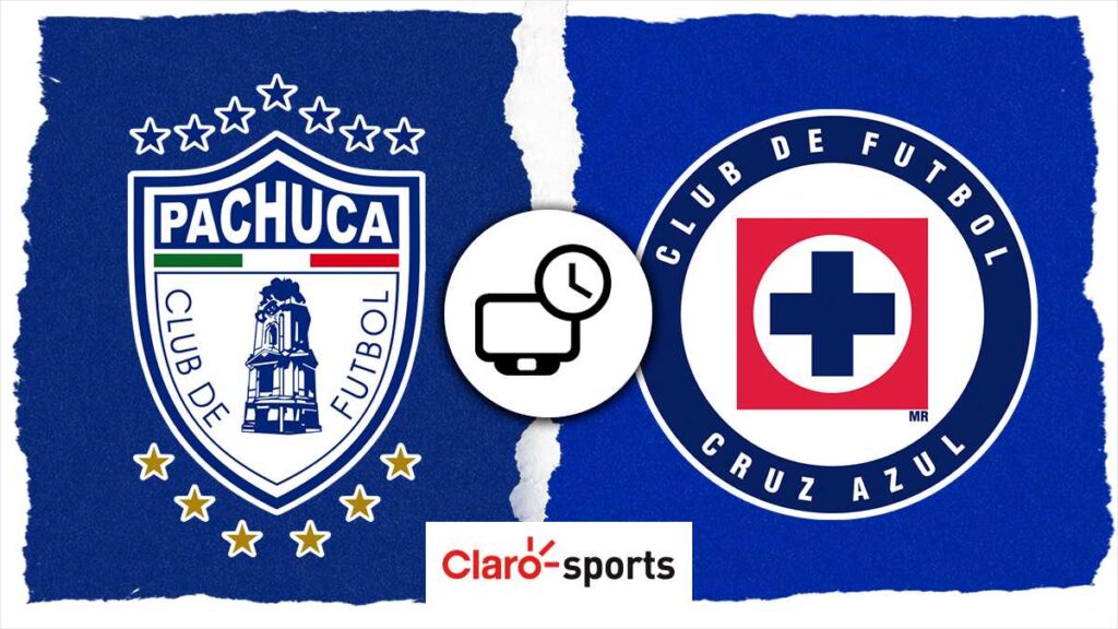 Pachuca vs Cruz Azul, horario y dónde ver el partido
