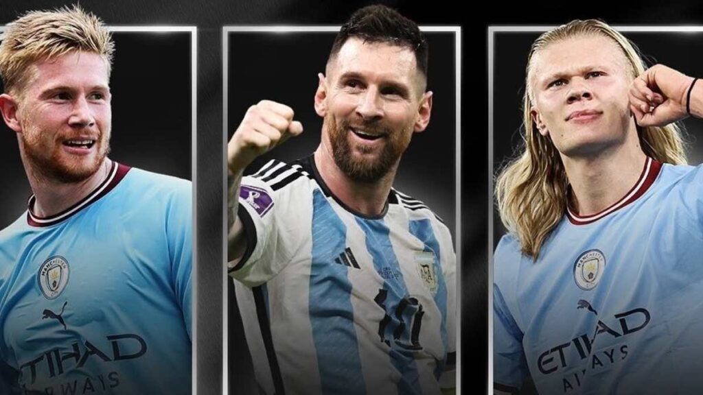 Messi, De Bruyne y Haaland, nominados al mejor jugador del año en Europa