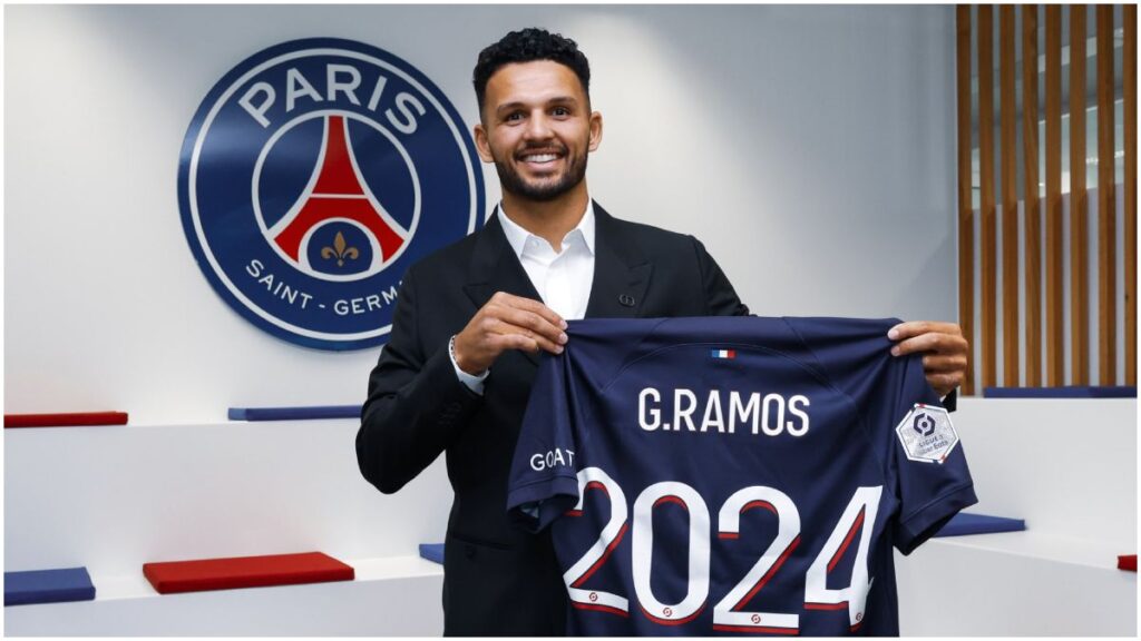 Gonçalo Ramos, nuevo nueve del PSG | Twitter: @PSG_espanol