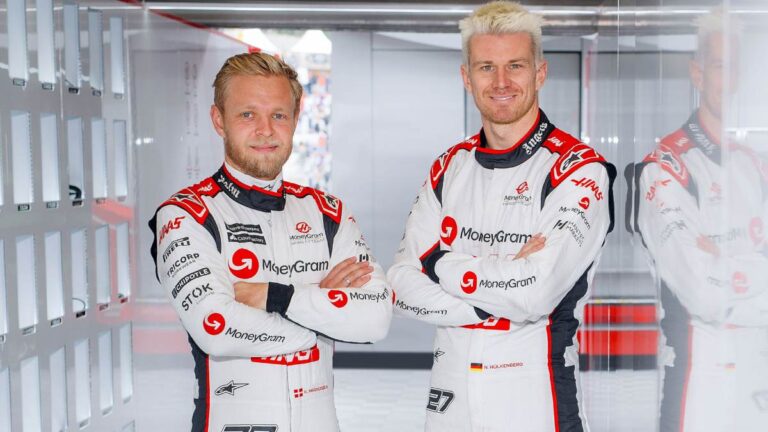 Kevin Magnussen y Nico Hülkenberg serán los pilotos de Haas para 2024