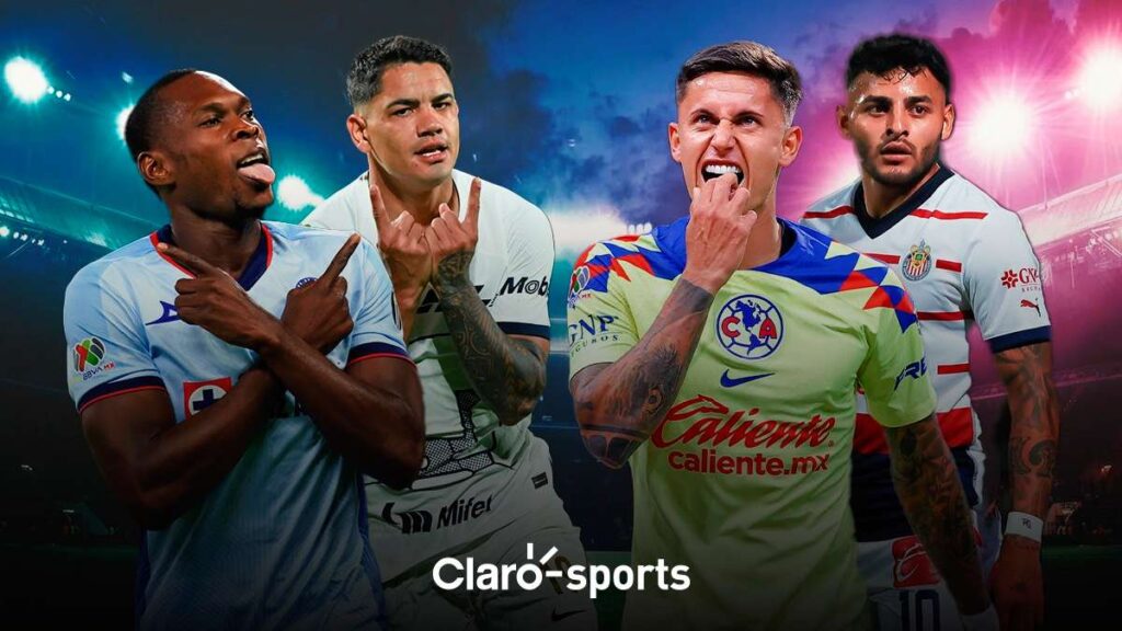 Los 'cuatro grandes' de la Liga MX