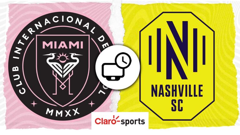 Inter Miami vs Nashville SC en vivo: Horario y dónde ver el partido de Messi en la Final de la Leagues Cup 2023