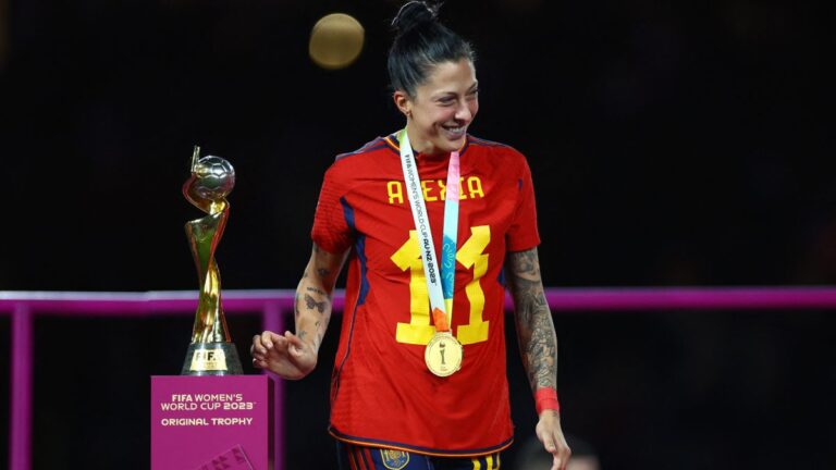 Jennifer Hermoso, campeona del mundo con España: “Es la mejor sensación que he vivido en el fútbol”