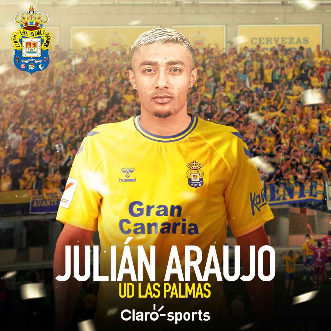 Julián Araujo, nuevo jugador de la UD Las Palmas ClaroSports