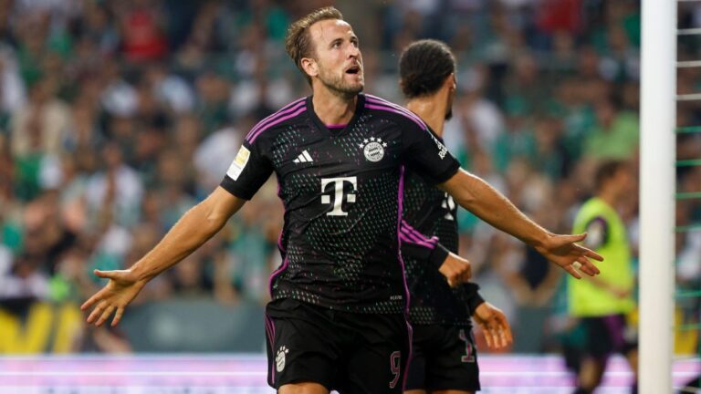 Harry Kane anota y asiste en su debut con el Bayern Munich en la Bundesliga