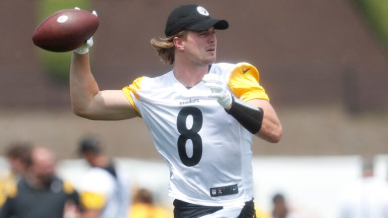 Los Steelers no guardarán a Kenny Pickett: será el QB titular en la semana 1 de la pretemporada ante los Bucs