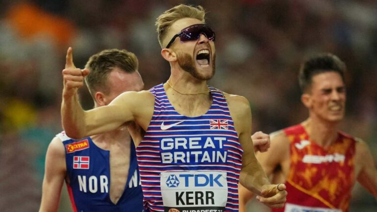 Josh Kerr le arrebata el oro a Jakob Ingebrigtsen en los 1500m del Mundial de Atletismo