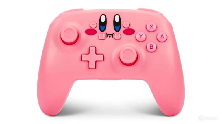 Hoy se lanza un nuevo control inalámbrico para Nintendo Switch, y es de Kirby