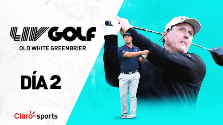 LIV Golf Greenbrier 2023 | Día 2, en vivo