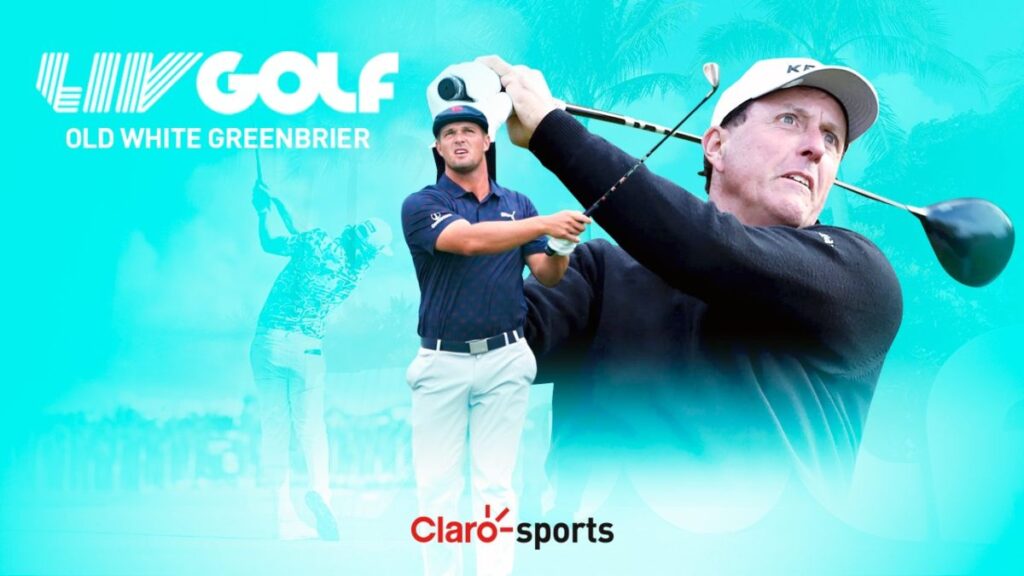 En Claro Sports podrás disfrutar a los mejores exponentes dentro del golf, con la celebración de LIV Golf Greenbrier 2023.