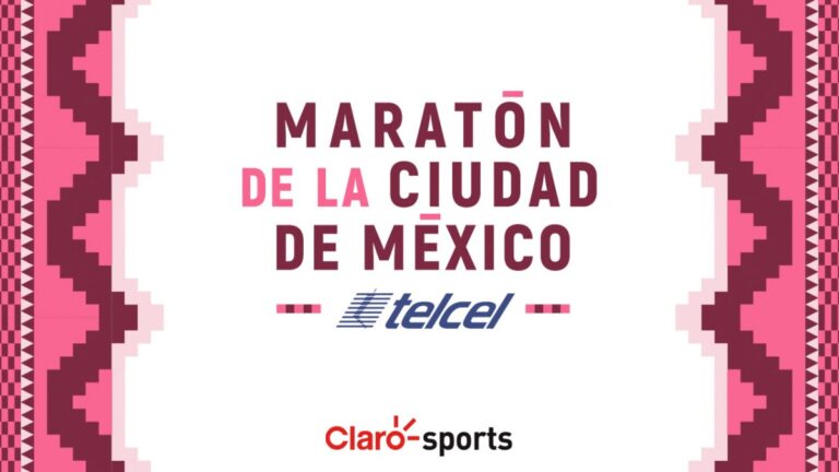 Maratón de la Ciudad de México Telcel 2023, en vivo