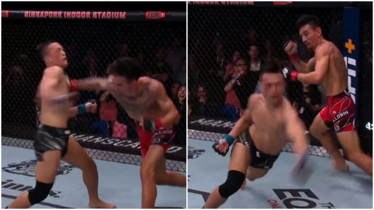 Max Holloway gana con un increíble KO y The Korean Zombie anuncia su retiro entre lágrimas