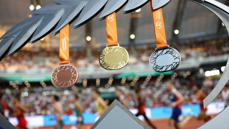 Medallero Mundial de Atletismo Budapest 2023