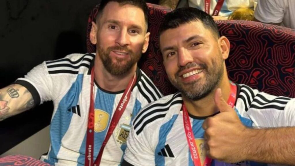 Leo Messi y Kun Agüero, grandes amigos dentro y fuera de las canchas