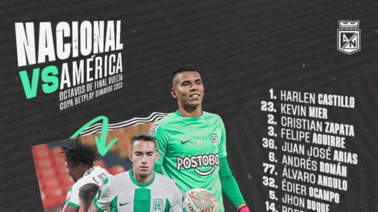 ¡Fin a la polémica! Tomás Ángel, convocado por Atlético Nacional para el juego de Copa BetPlay