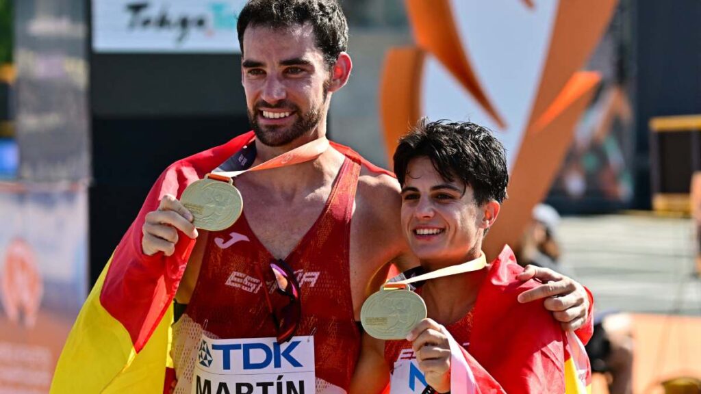 Álvaro Martín y María Pérez se llevan su segundo oro en Budapest 2023 | Reuters