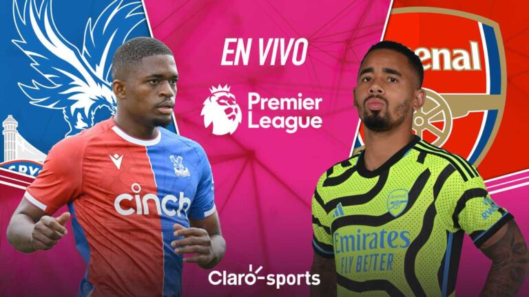 Crystal Palace vs Arsenal en vivo: Resultado online de la Premier League 2023