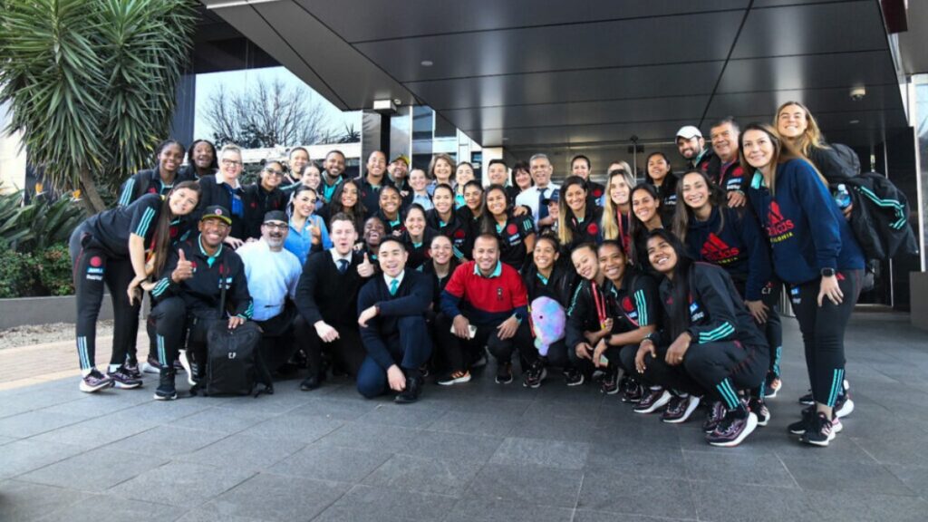 Selección Colombia Femenina, en Perth. - Fcf.com.co.